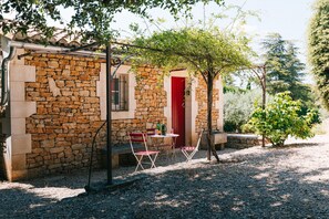 Outdoor dining - Vacation rental house with pool LIOUX LS2-92 (Lioux)