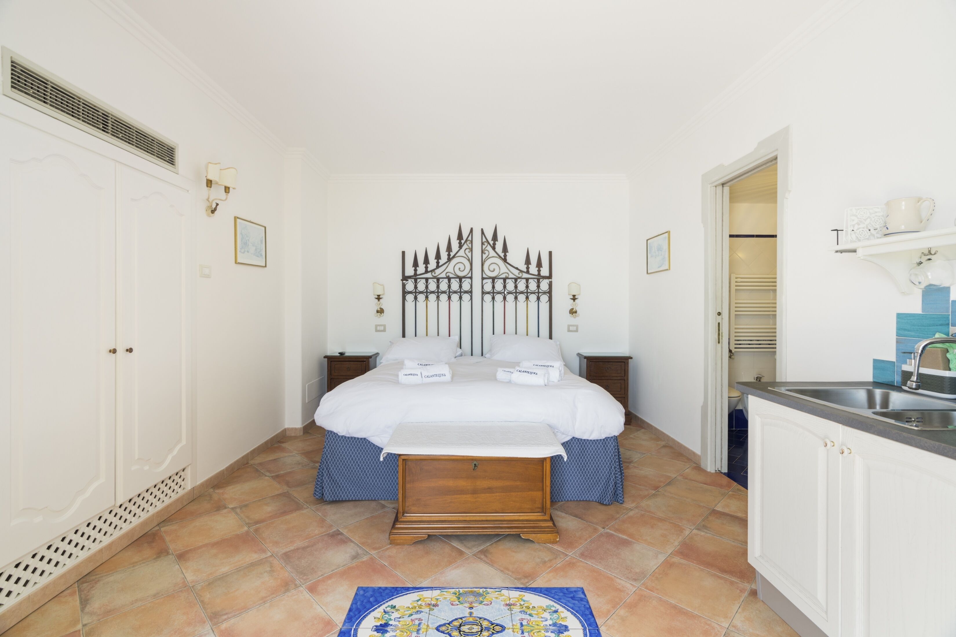 2 bedrooms, iron/ironing board, travel crib, WiFi