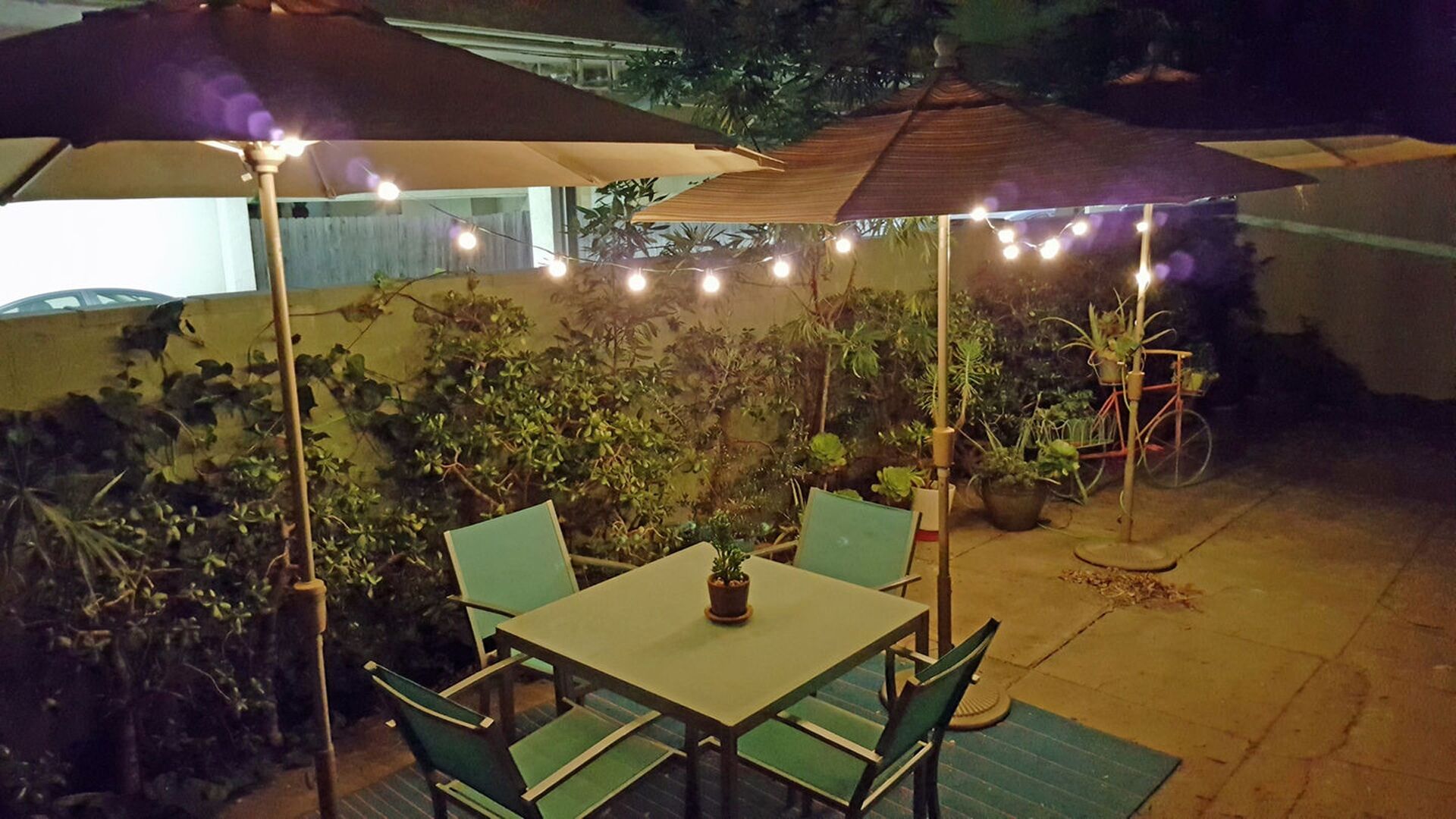 Light up the night with a glass of Californian wine!