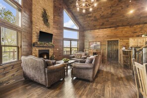 Smart TV, caminetto, videogiochi, lettore DVD