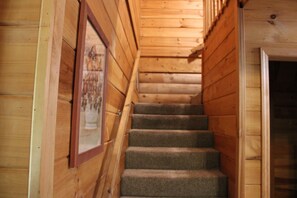 Interior - Our open 2 -story, 2- Bedroom Cabin! (Hico)
