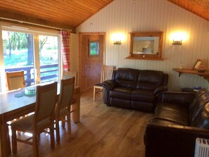 TV, DVD player, books