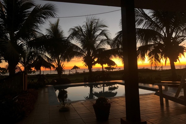 Nicaraguan sunsets are amazing!
