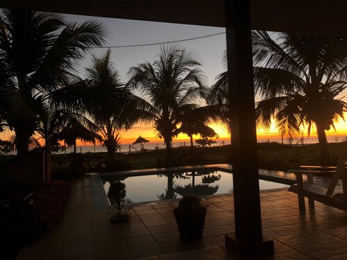 Relax in Style – 2BR Beachfront with Pool at Playa Tesoro