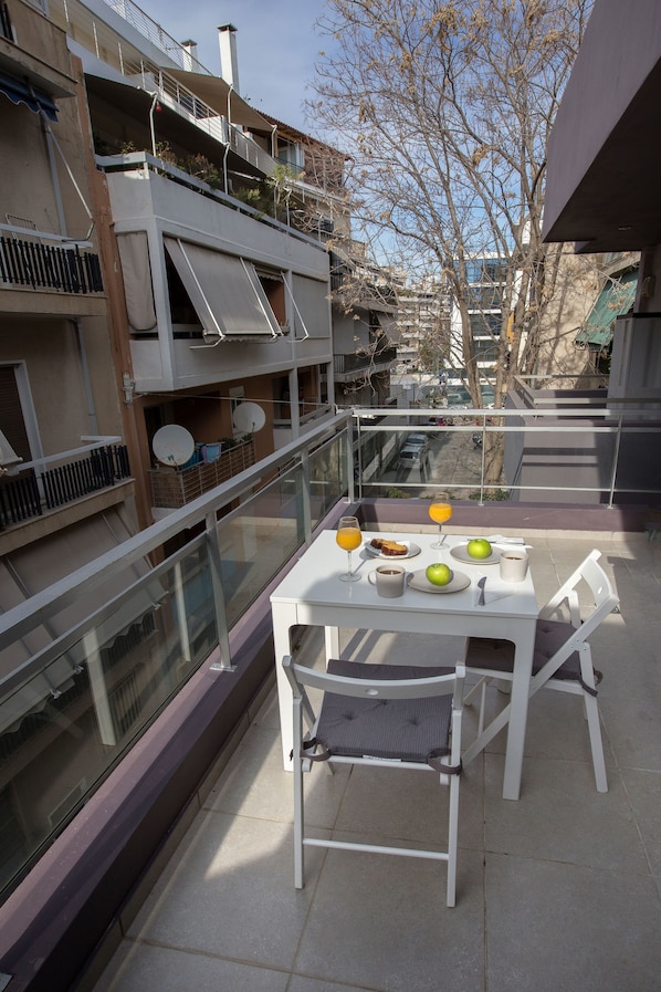 Appartement, 1 chambre | Balcon