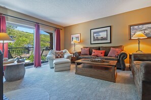 TV, fireplace, DVD player