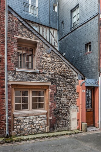 Der Maisonette Menschen Holz - Atypische - historisches Zentrum Honfeur