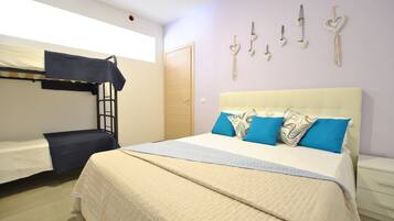 2 chambres, fer et planche Ă repasser, Wi-Fi, draps fournis