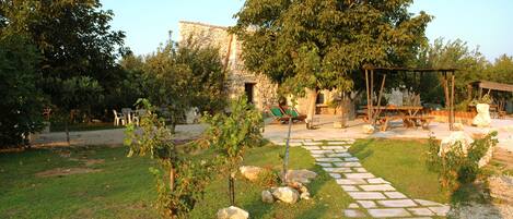 Overnattingsstedets uteområder