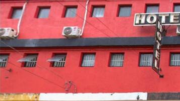 Voorkant van accommodatie