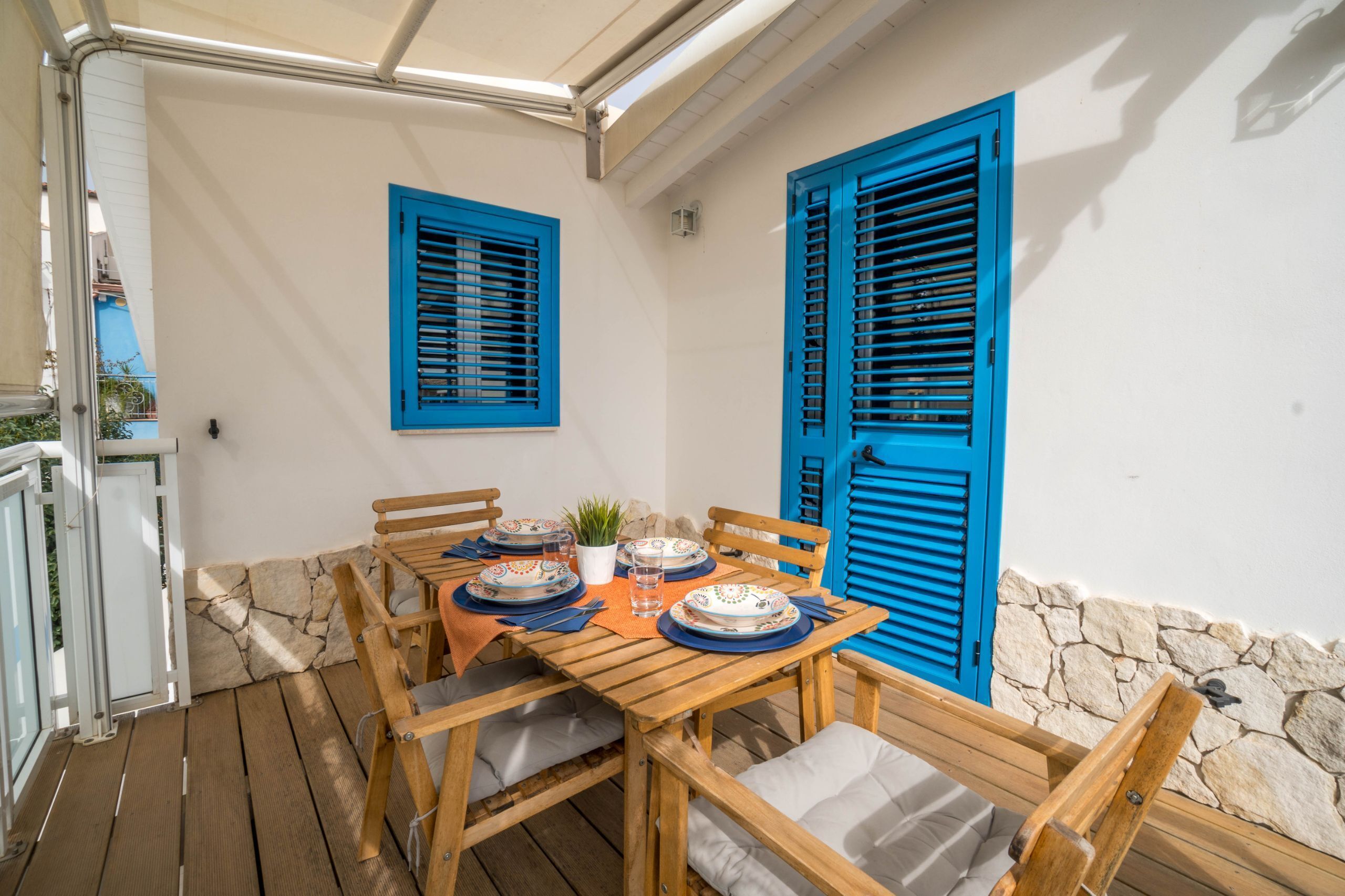 Udendørs spisemuligheder