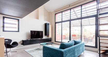 Terrasse clim/AC parking Port Marianne â
â
â
â
â