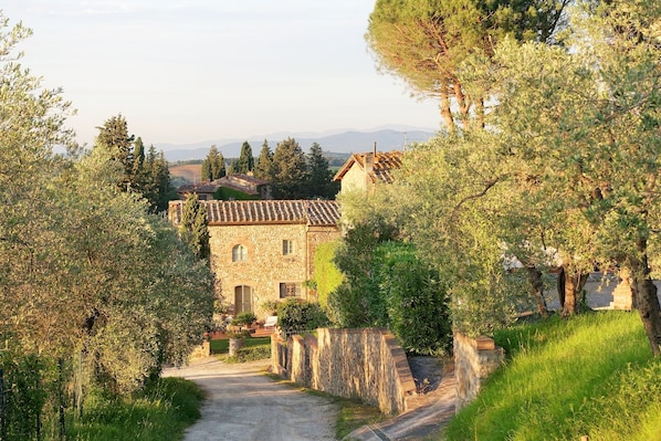 Exterior - La Vite Apartment in the heart of Chianti with panoramic views and swimming pool (Tavarnelle Val di Pesa)