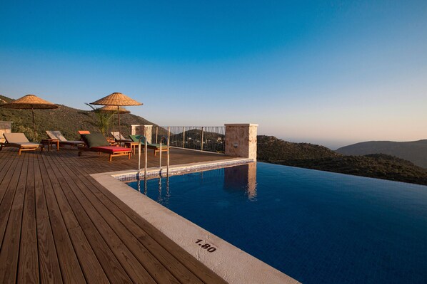 Pool - Villa Ilba, this stunning, Mediterranean pearl is the ultimate luxury getaway. (Kalkan)