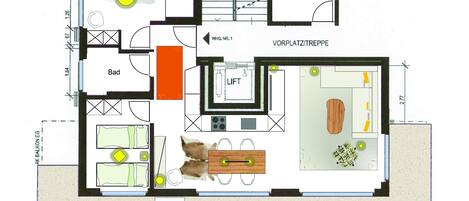 Planta do andar