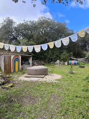 Property grounds - Lovely nature loft with private Jacuzzi (Junas)