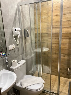 Economy Double or Twin Room | Desk, laptop workspace, blackout curtains, soundproofing - Downtown Hotel Tbilisi (Tbilisi)