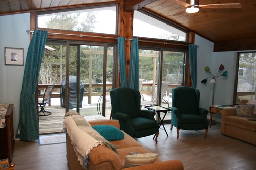 Cleves Point Estates Home, Private sandy beach