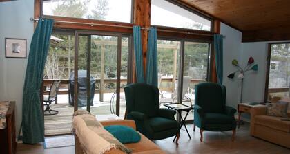 Cleves Point Estates Home, Private sandy beach