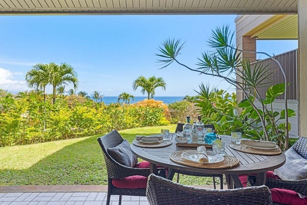 Kapalua Ridge Villas 311 Oceanview Dining