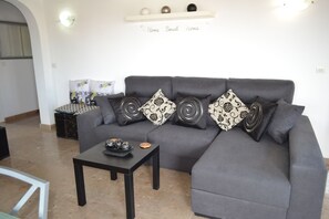 Een smart-tv, Netflix, een dvd-speler en boeken