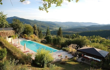 Pool and pergola