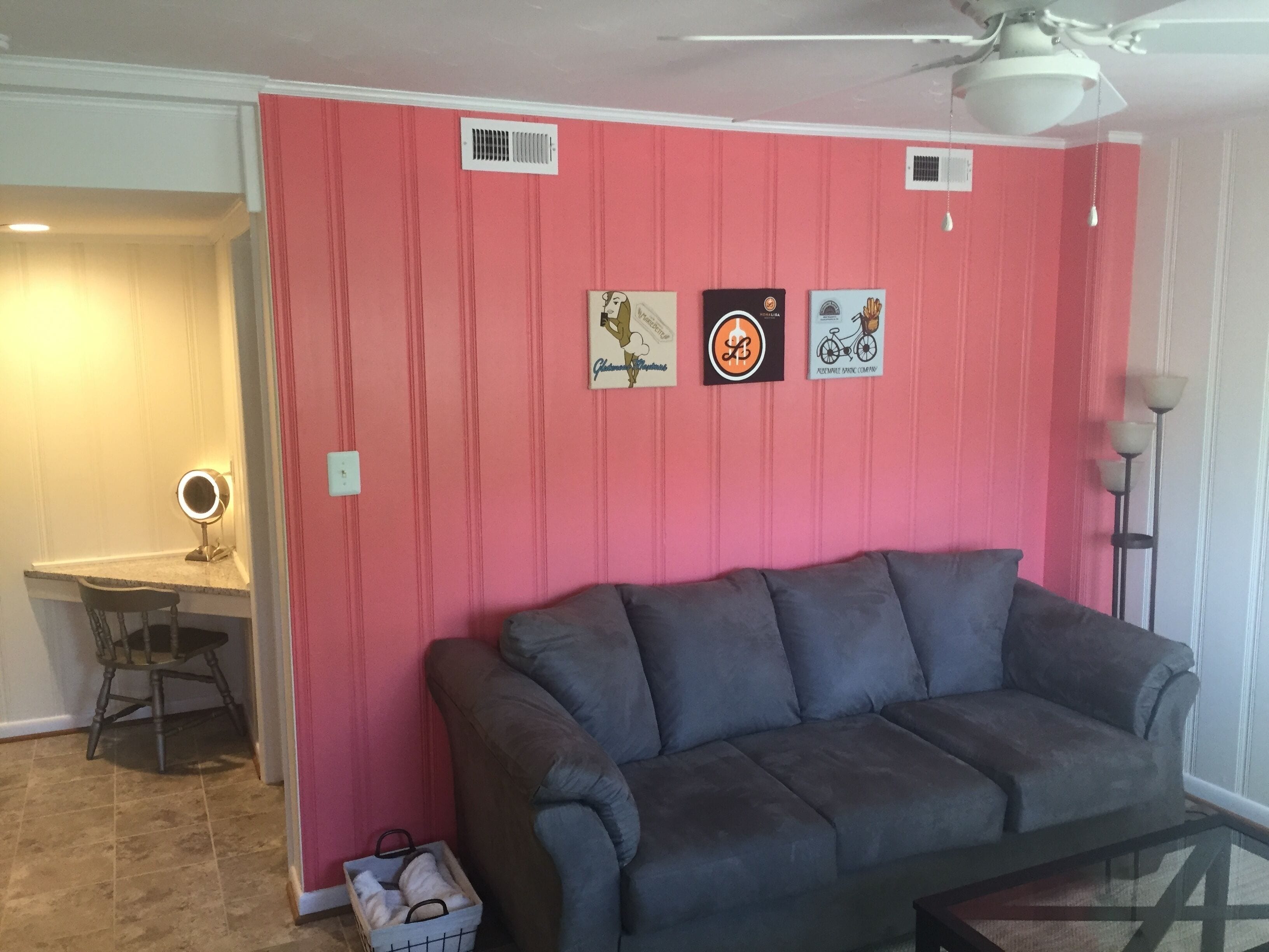 Welcome to the Wonderfully Comfortable, Caboose at CVille Cottage
