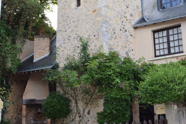 Stone Tower, Bread Oven Through The Gate