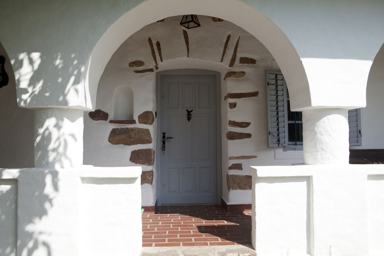 main entrance - front door