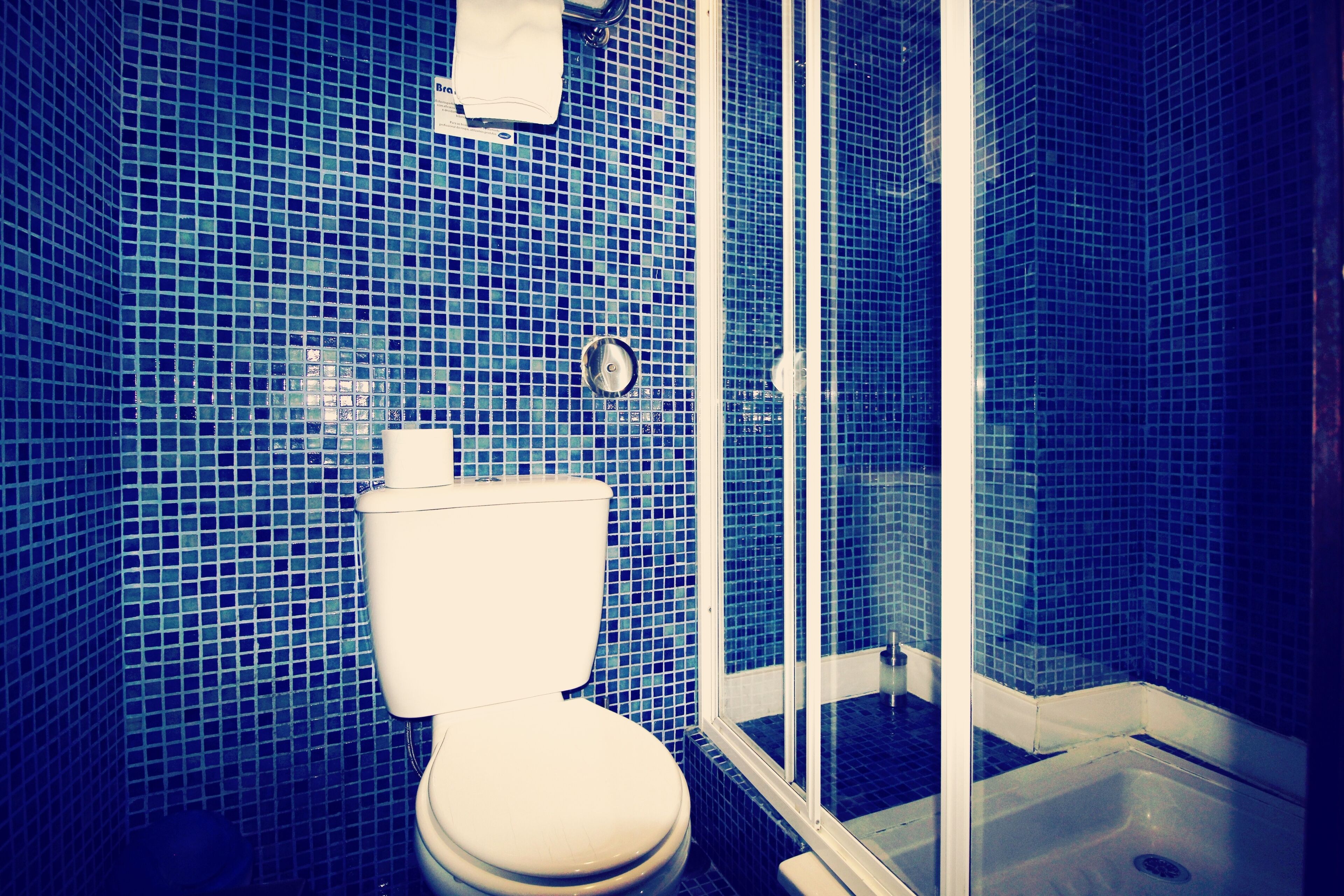 Baignoire, sèche-cheveux, serviettes fournies, papier toilette