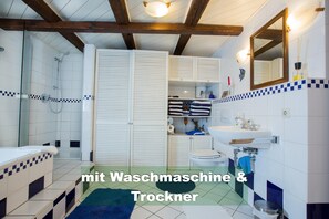 Badewanne, Haartrockner