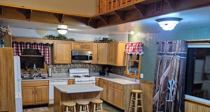 If you love the quiet outdoors and love the nature you will love this cabin.