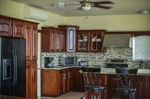 Fridge, microwave, oven, stovetop -  Villa Maria montego  Bay  (Montego Bay)