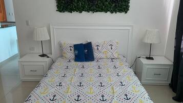 2 habitaciones, internet y ropa de cama