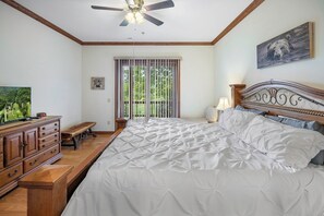 2 bedrooms, in-room safe, iron/ironing board, WiFi