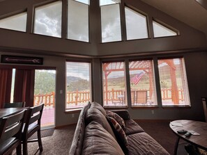 TV connectée, lecteur de DVD, livres, vidéothèque