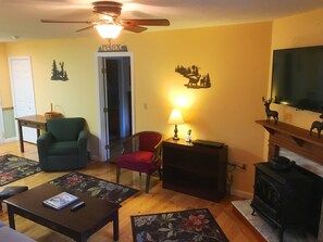 Smart-TV, Kamin, DVD-Player