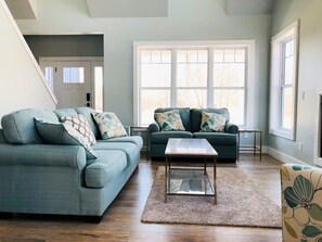 电视、壁炉、电子游戏、DVD 播放器