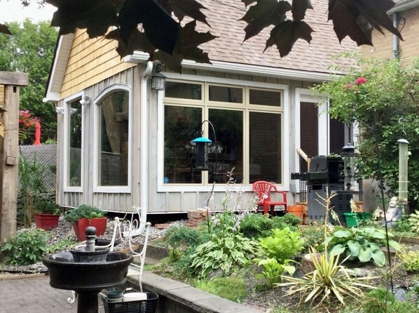 Àrea exterior de l'allotjament