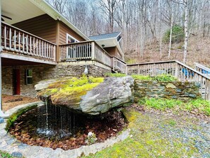 Exterior - By a Mountain Stream! Creekside Comfort, Hot tub (Boone)