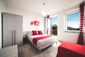 2 bedrooms, in-room safe, iron/ironing board, WiFi