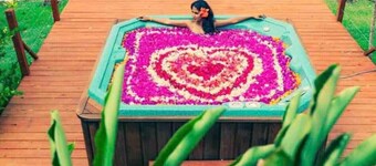 Eagle's Base Cottage overlooking the Caribbean Sea