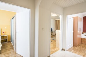 2 Schlafzimmer, Bügeleisen/Bügelbrett, kostenloses WLAN, Bettwäsche