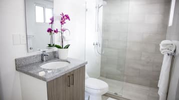 Shower, towels