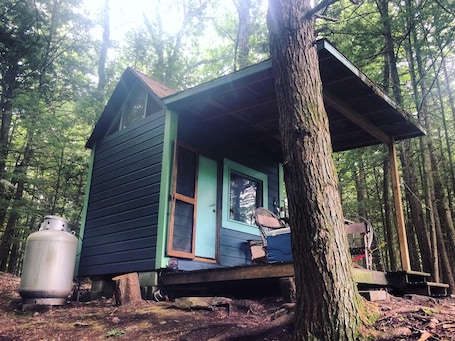 Exterior. Sioux Tipi on Chloe's Lake