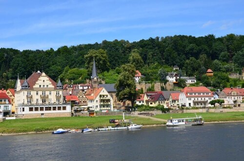 Sächsische Schweiz   - Elbsandsteingebirge bei  Fe Wo