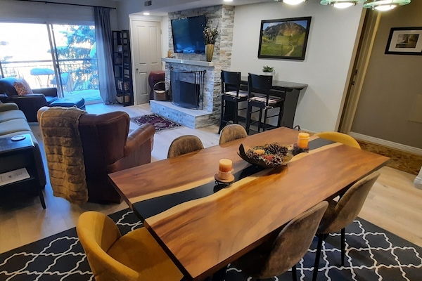 Dining and Living areas