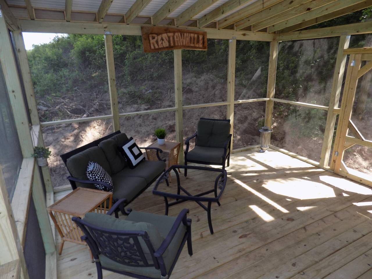 Enceinte de l’hébergement