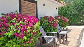 Terrace/patio - Caribbean Dream Bonaire, 6 Person Vacation Villa with Luxury  Swimming Pool (Kralendijk)