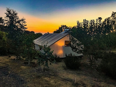 African safari tent Eco Glamping
